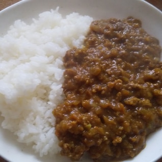 カレールーで簡単!キーマカレー♪